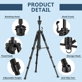 Retbtnm storage hook and clamps for streamlined tool organization