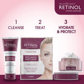 Retinol LIVAURA night cream jar emphasizes luxurious moisturization and glow.