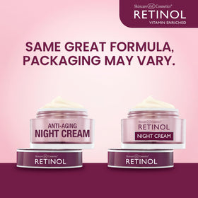 Retinol LIVAURA night cream swirl showing rich texture for smooth application.