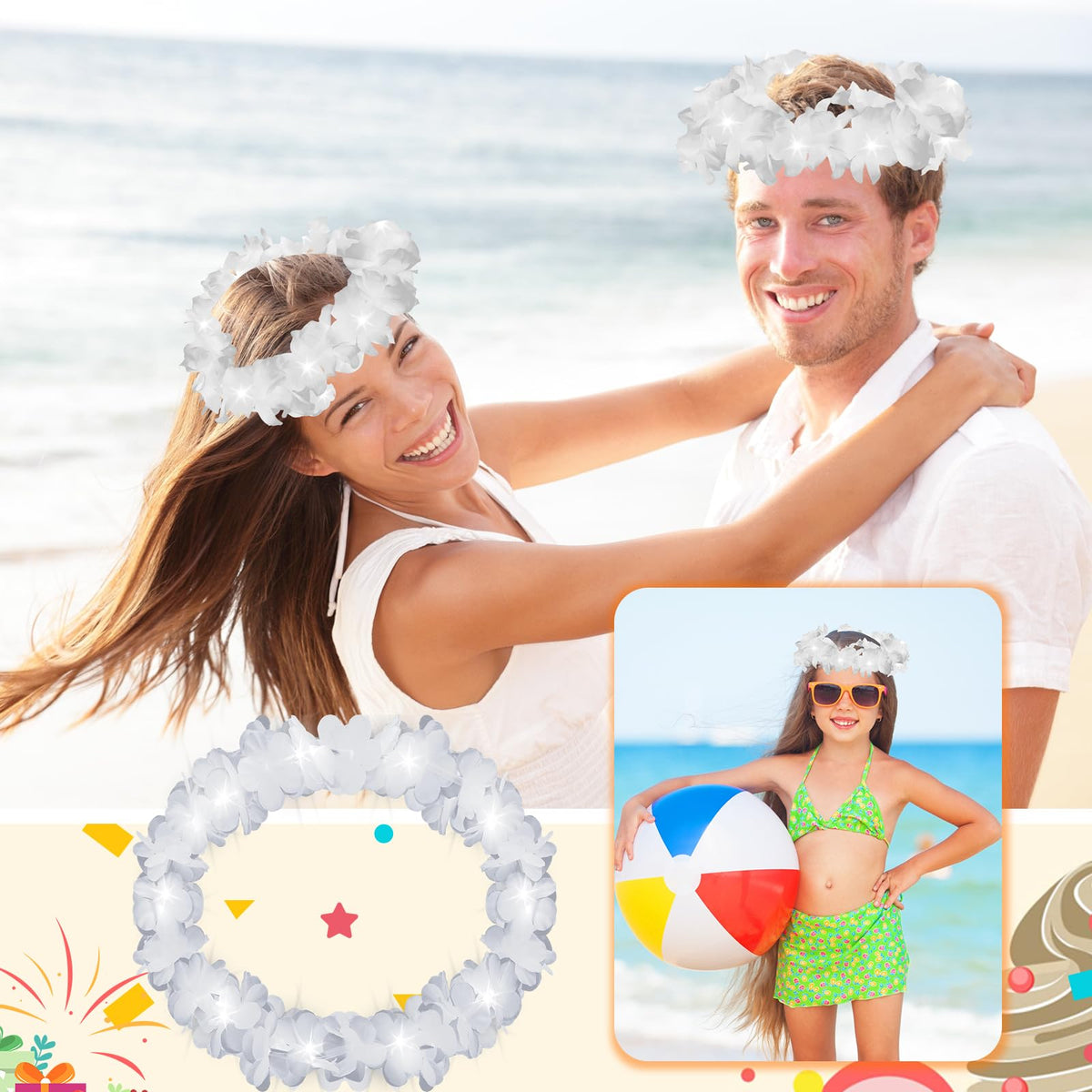 Retrowavy adjustable crowns fit most heads with a secure, gentle hold.