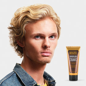 All hair types preview demonstrates versatility of REUZEL Texture Cream across textures.