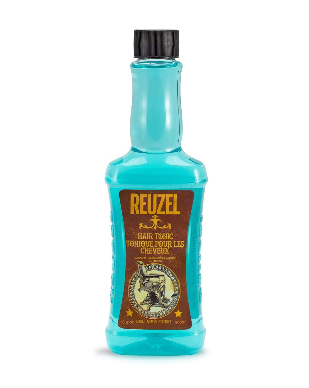 REUZEL Hair Tonic bottle, showcasing classic fragrance for refreshing scalp and lightweight styling.