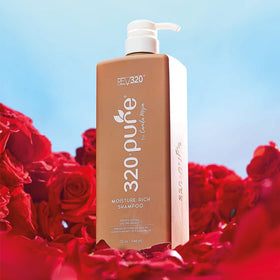 Rev320 320Pure Moisture Rich Shampoo suited for dry and color-treated hair