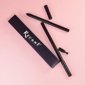 Dual-ended Revant Beauty eyeliner design offers versatile lash-line and waterline definition.