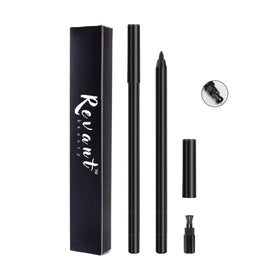 Revant Beauty Eyeliner round-tip precision for crisp, natural lines that last all day.