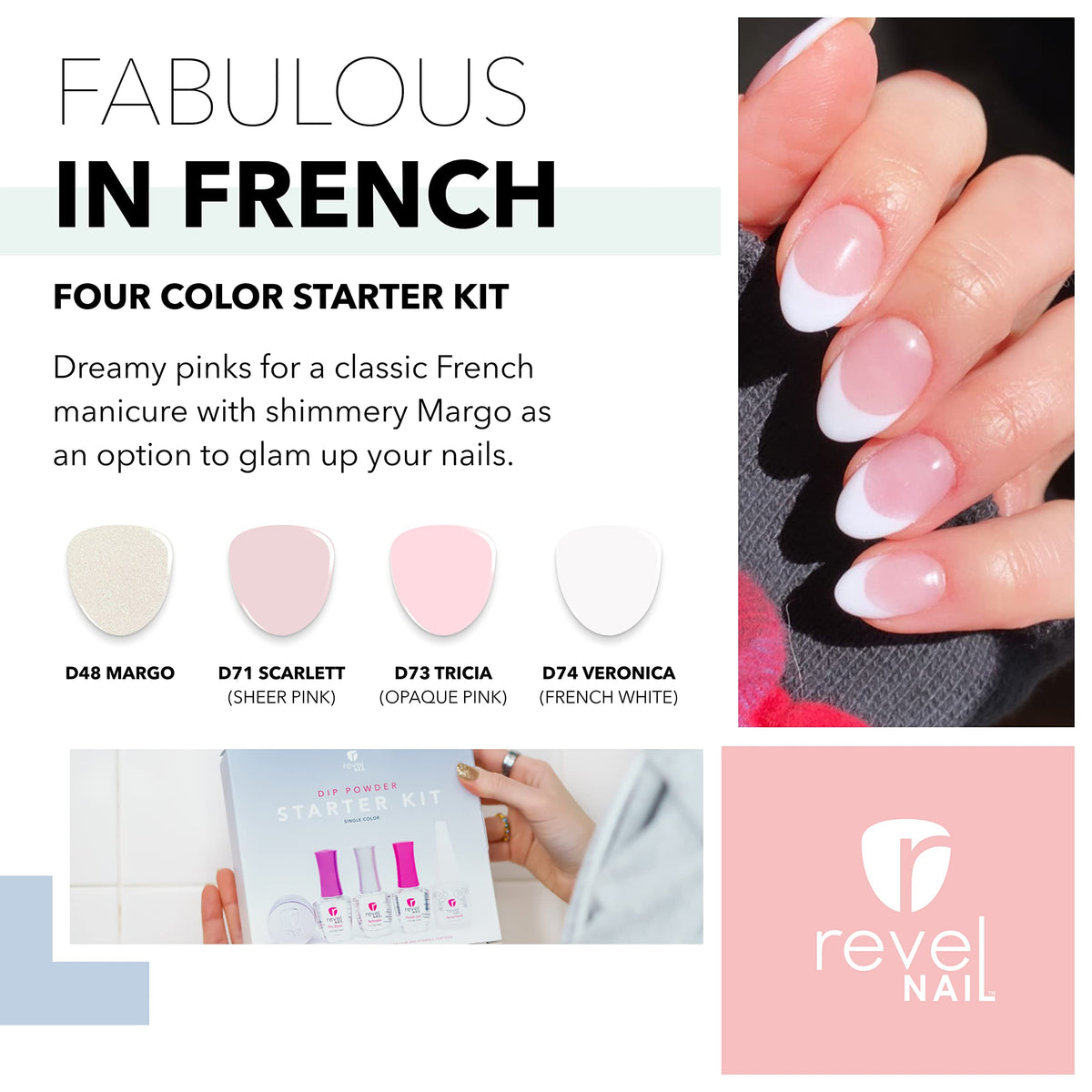 Revel Nail base coat bottle close-up, smooth foundation for long-lasting color