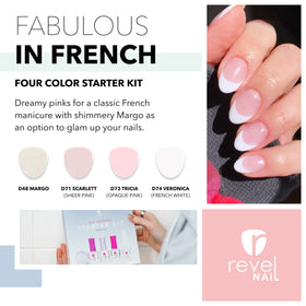 Revel Nail base coat bottle close-up, smooth foundation for long-lasting color