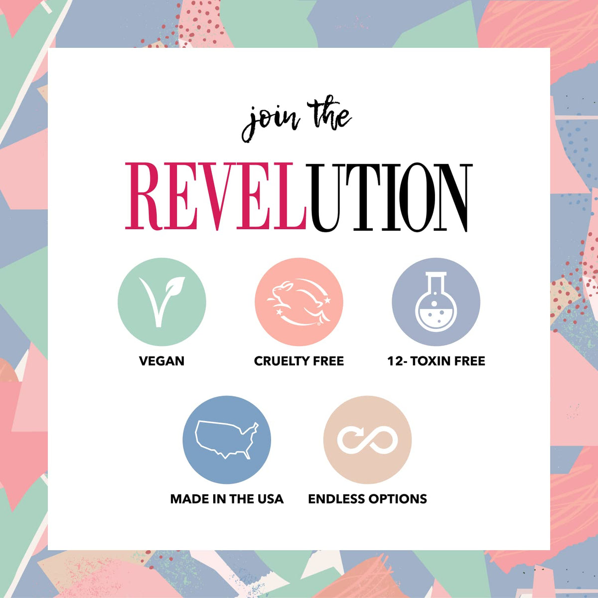 Revel Nail dip powder application demonstration showing even coverage
