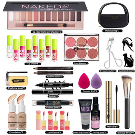 Revenext eyeshadow palette with shimmering shades for radiant eye makeup.
