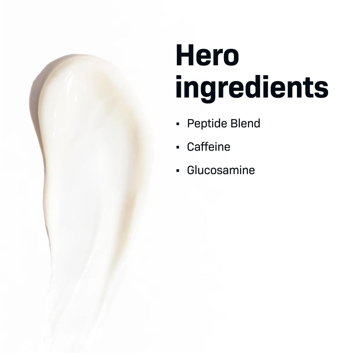 Revision Skincare BodiContour ingredient close-up features peptides and antioxidants.