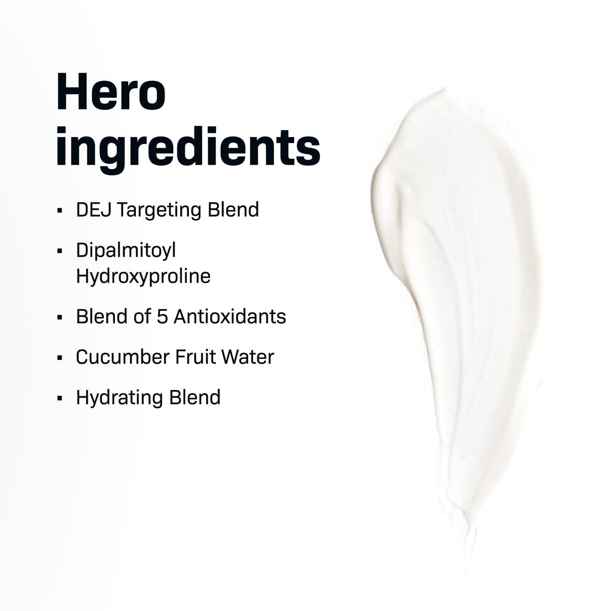 Revision Skincare D·E·J Eye Cream application routine demonstrates easy daily use