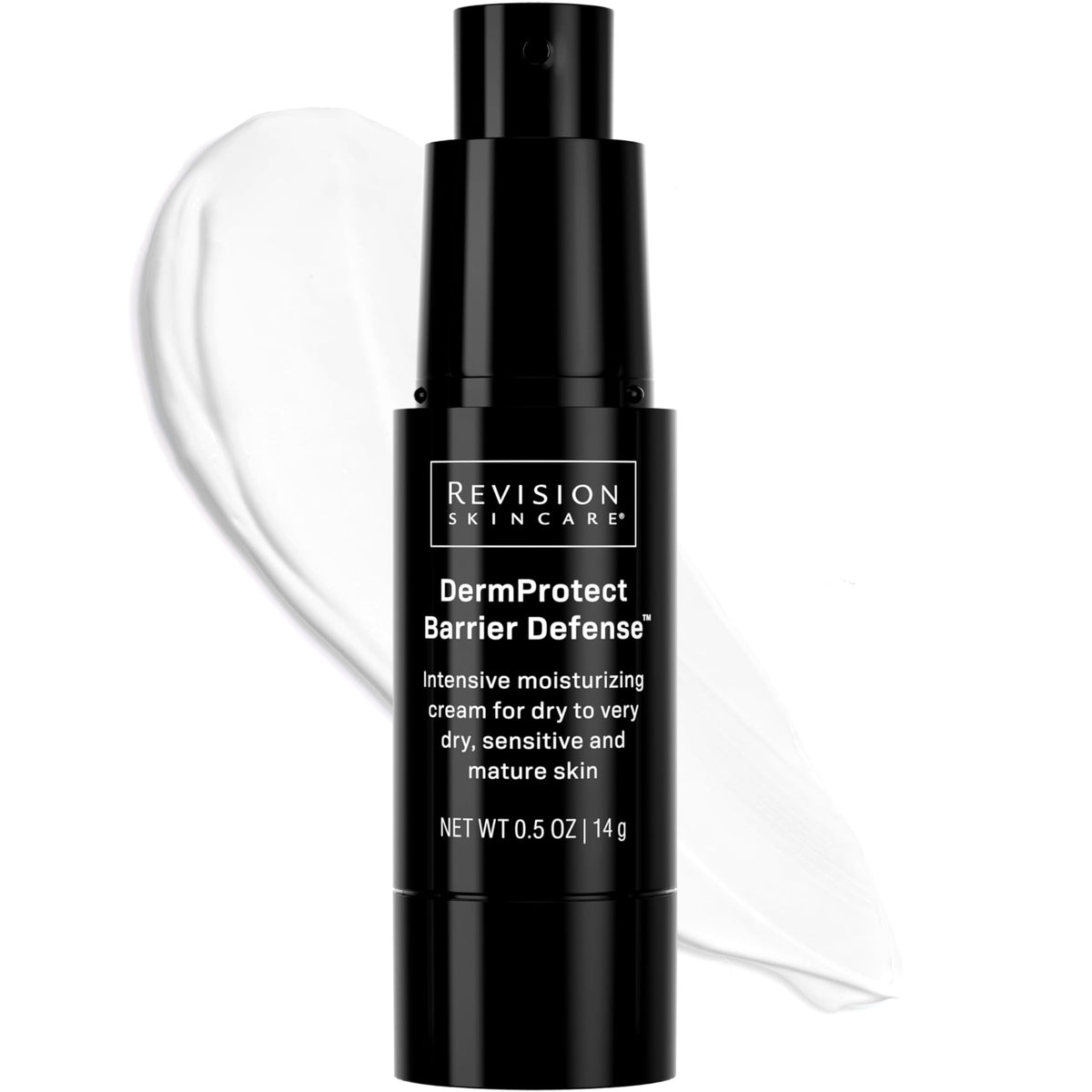 Revision Skincare DermProtect Barrier Defense jar showing rich, hydrating cream for dry skin