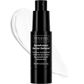 Revision Skincare DermProtect Barrier Defense jar showing rich, hydrating cream for dry skin