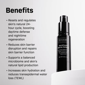 Revision Skincare DermProtect bottle with pump demonstrates easy daytime application