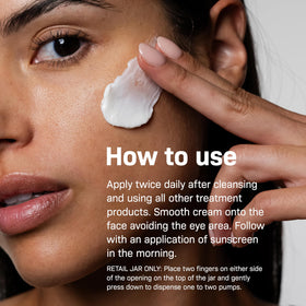 Revision Skincare DermProtect close-up swatch highlights creamy texture