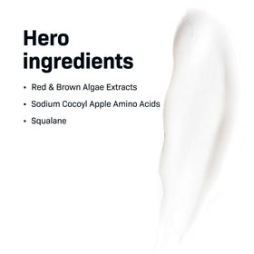 Revision Skincare Gentle Cleansing Lotion foaming texture closeup showing gentle, hydrating cleanse.