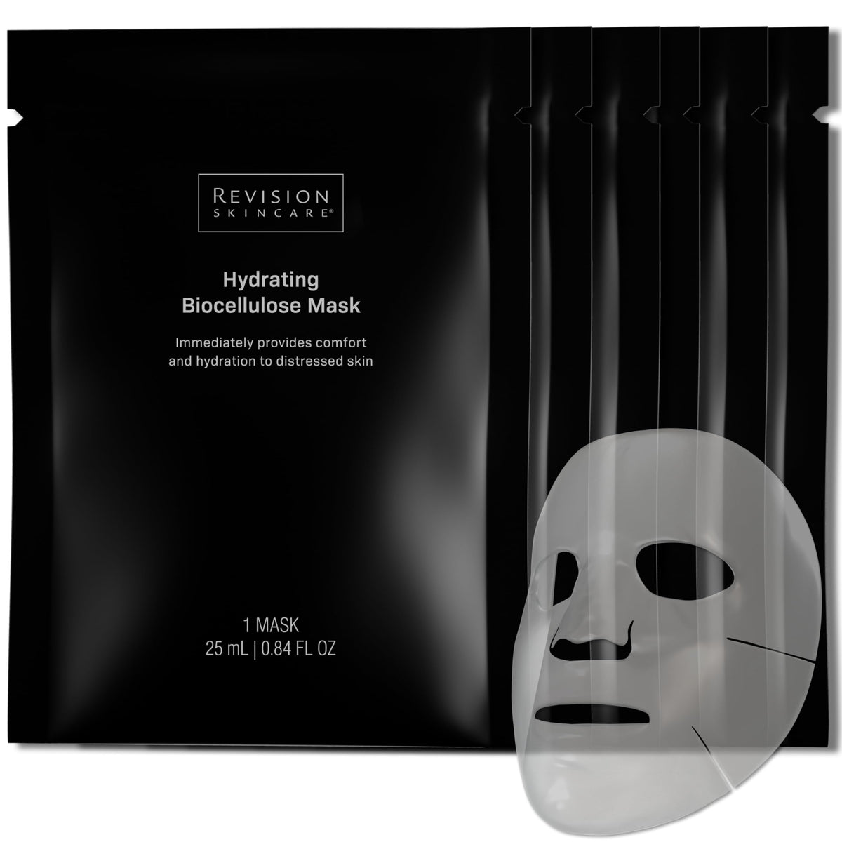 Revision Skincare Hydrating Biocellulose Mask box shown for hydration and soothing sensitive skin
