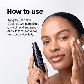 Close-up of Revision Skincare Hydrating Serum texture showing smooth hydration