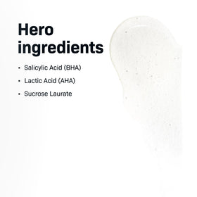 Hands applying Purifying Cleansing Gel to face for a gentle exfoliating cleanse