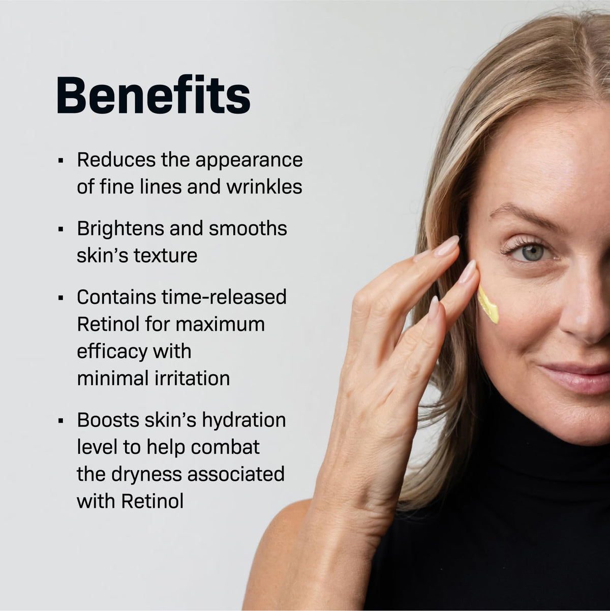 Revision Skincare Retinol Complete label highlights antioxidant blend and botanicals