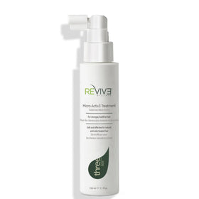 REVIV3 PROCARE TREAT bottle highlights a lightweight leave-in formula for scalp nourishment.