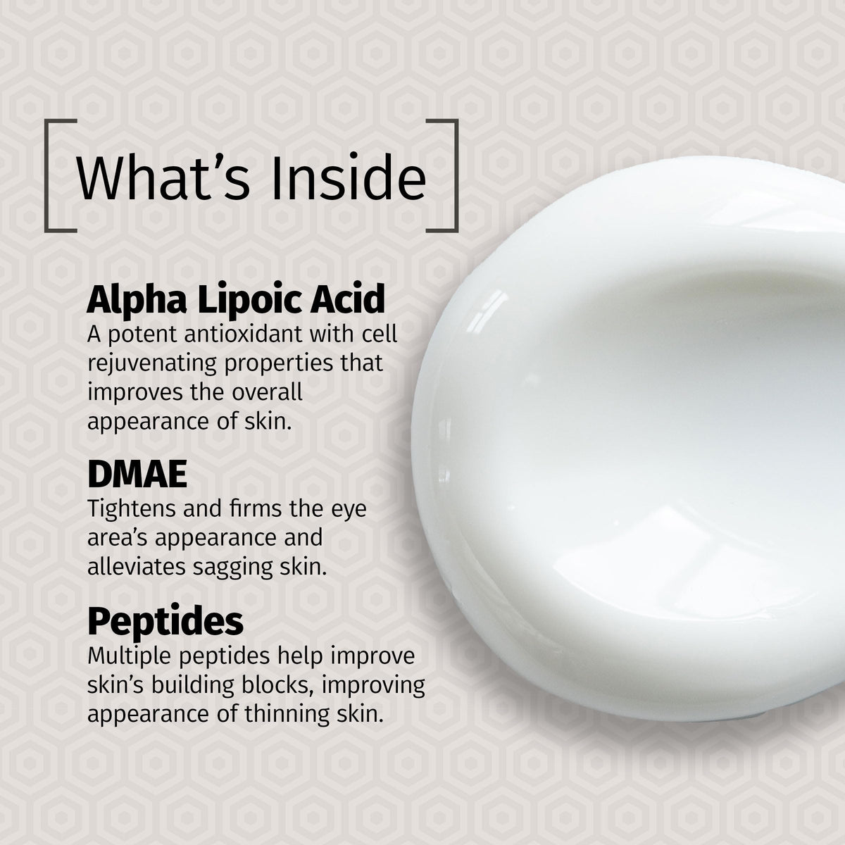 Reviva Labs antioxidant trio highlights alpha lipoic acid and vitamin C ester.