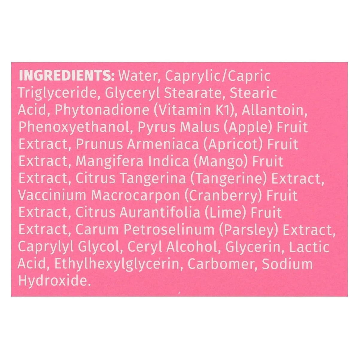 Reviva Labs Vitamin K Cream close-up of smooth texture for day and night use