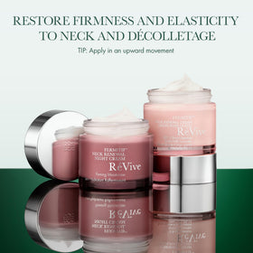 RéVive Fermitif dermatologist-tested seal implies hydration improvement and softness