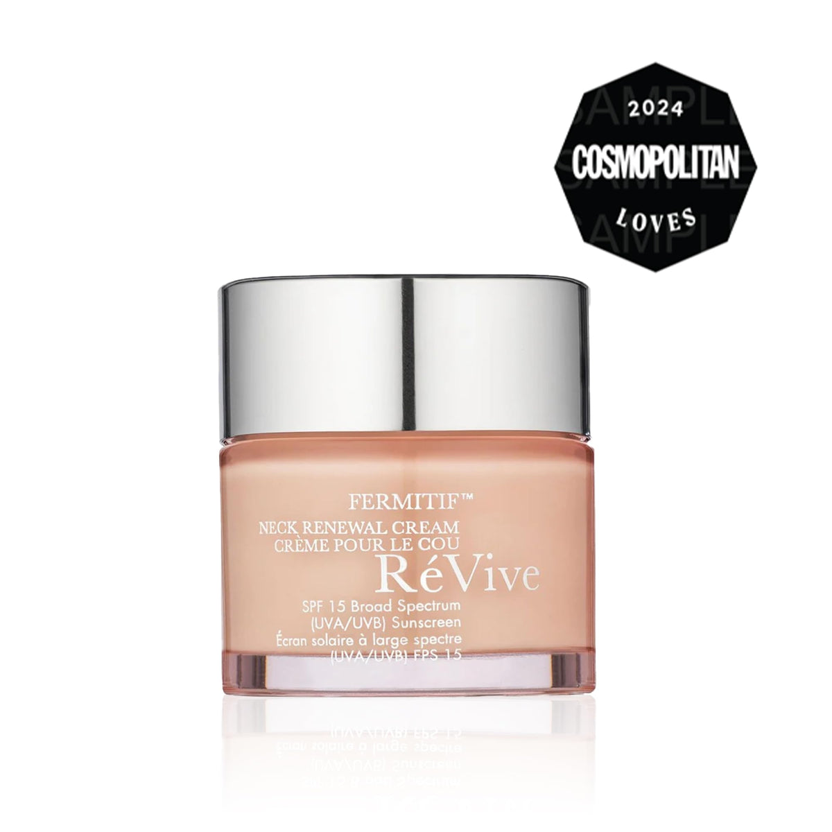 RéVive Fermitif neck and décolletage area shows smoother texture