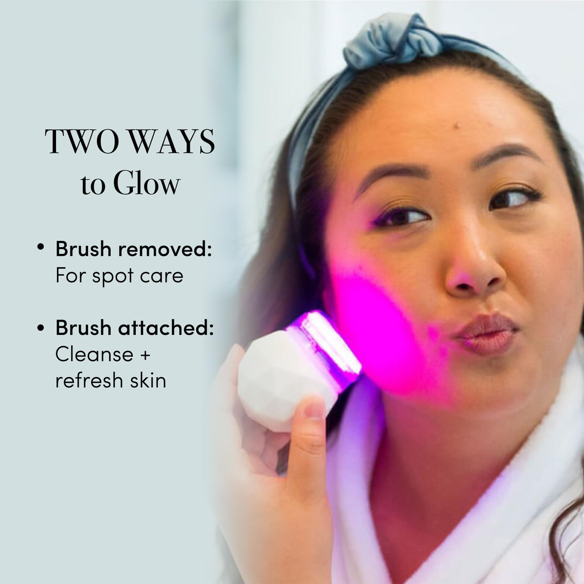 reVive Light Therapy Soniqué Mini blue-light therapy for breakout-prone areas
