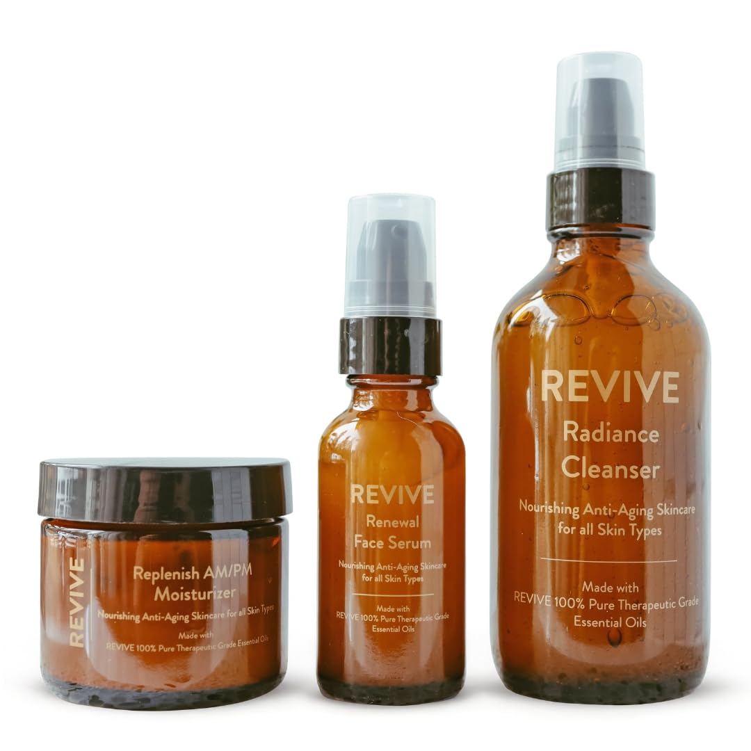 REVIVE Skin Health Radiance Cleanser bottle for gentle cleansing across skin types.