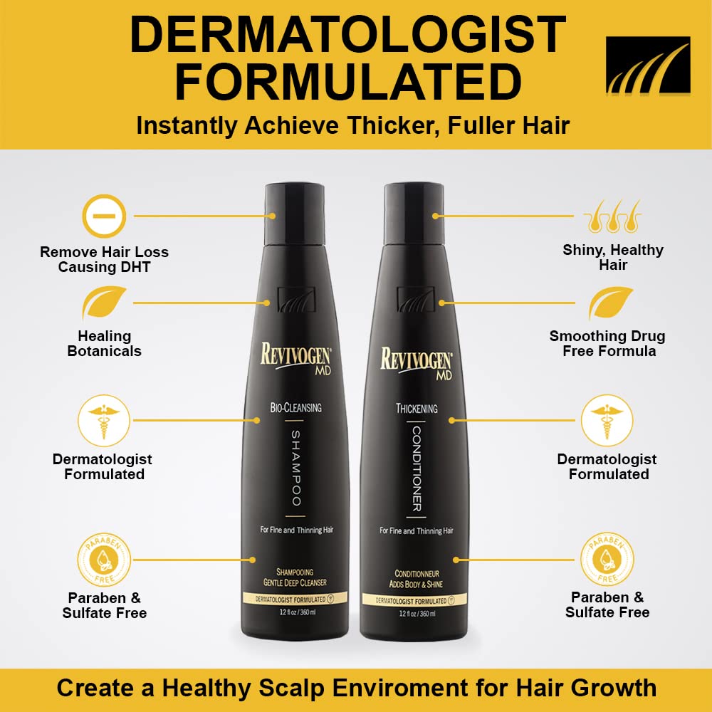 Revivogen MD Bio-Cleansing Shampoo lather closeup for sensitive scalps