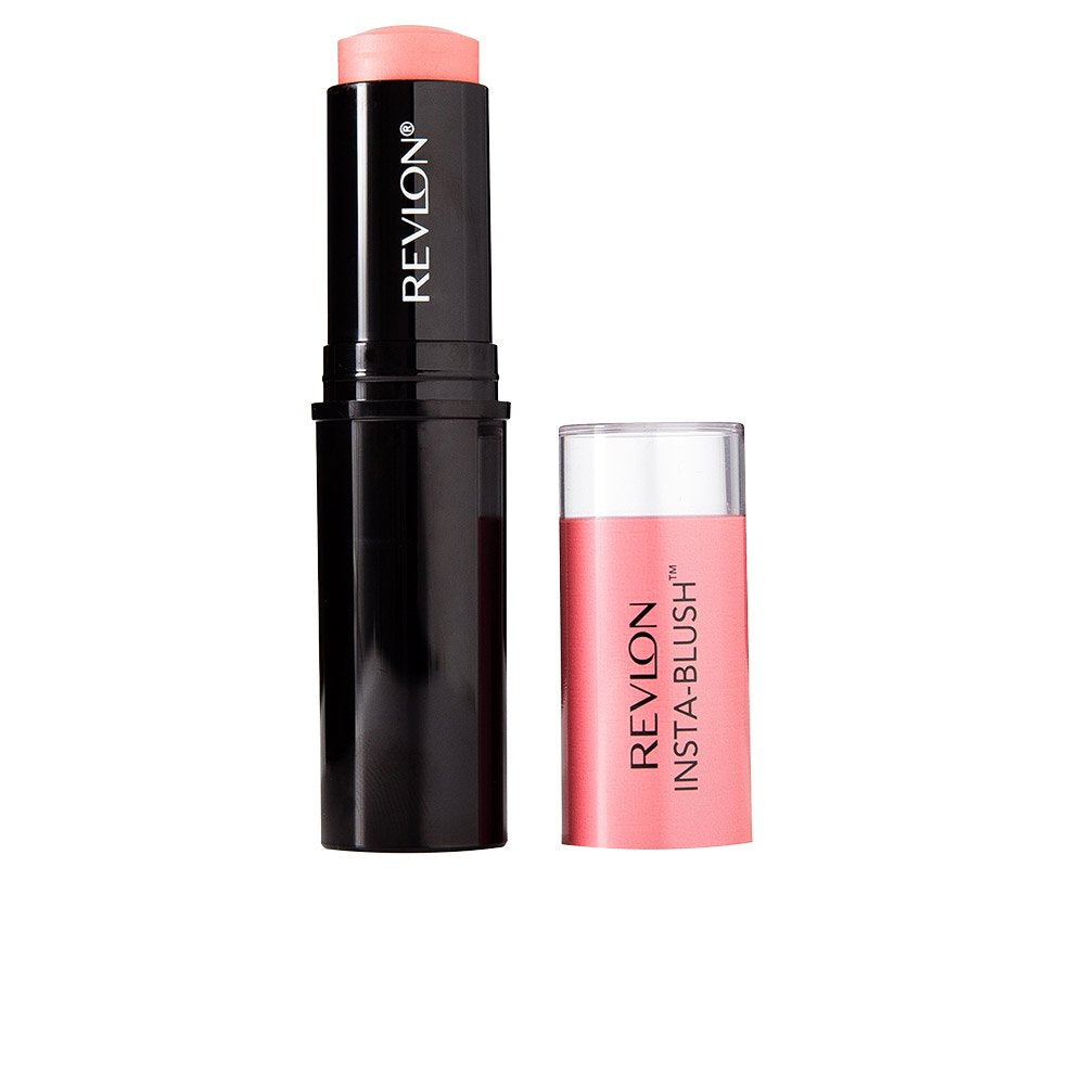 Revlon Blush Stick Rose Gold Kiss adds a natural rosy flush to cheeks.