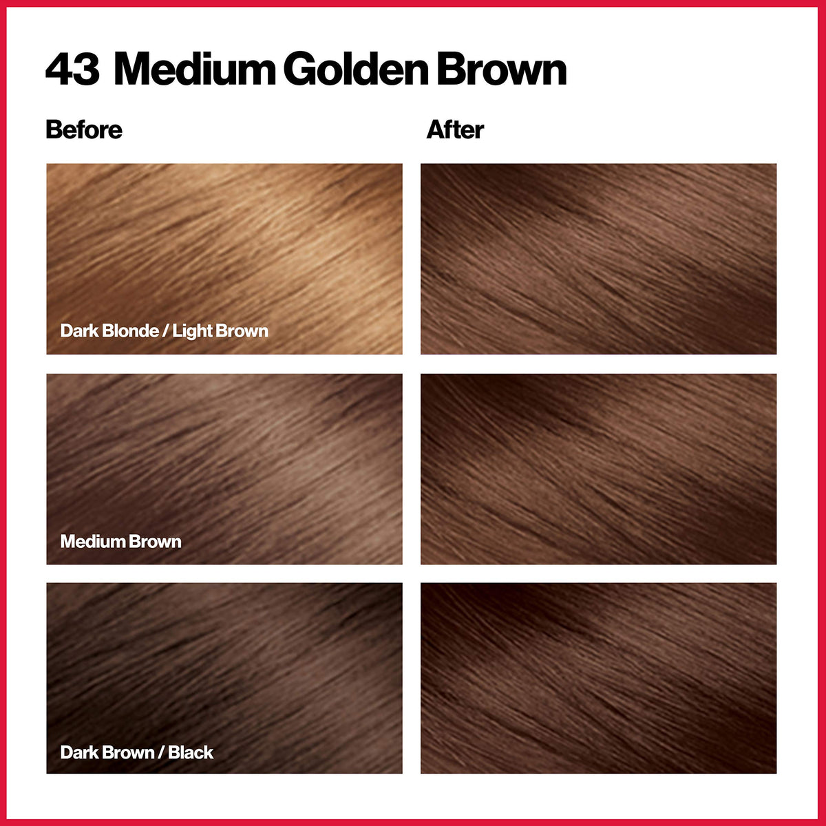 Revlon Colorsilk 3D Color Gel Technology graphic illustrating multidimensional shine