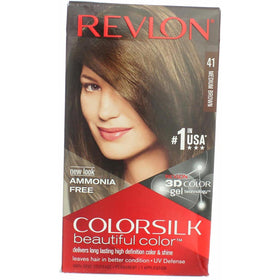 Revlon ColorSilk 3D Gel Technology image showing dimensional color and natural-looking depth.