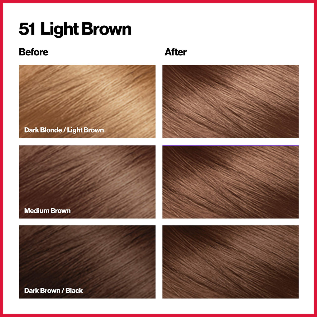 REVLON Colorsilk 3D Color Gel Technology for multidimensional root-to-tip color.