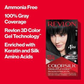 REVLON Colorsilk processing time hint helps you plan the color routine.