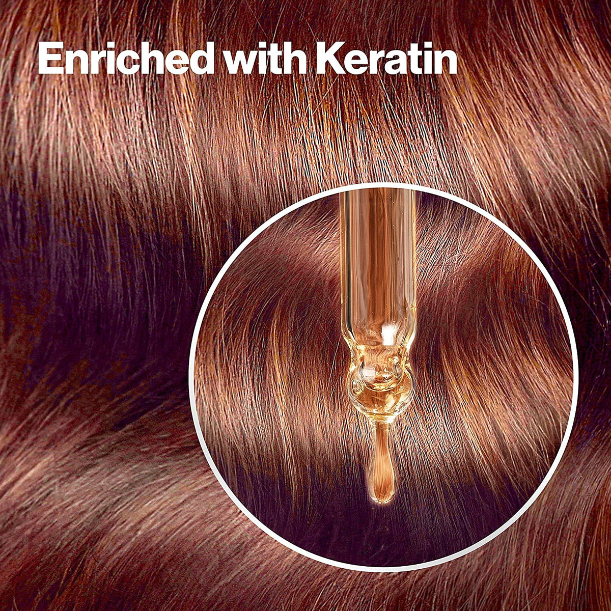 Revlon Colorsilk color-application brush included for precise coverage.