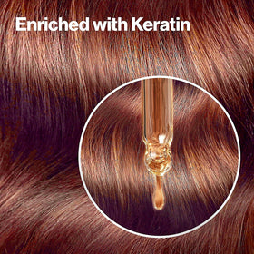 Revlon Colorsilk color-application brush included for precise coverage.