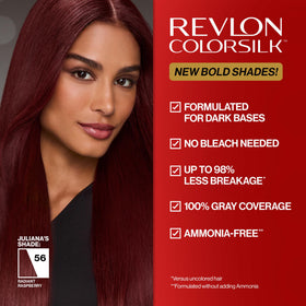 Gloves included for clean, controlled REVLON Colorsilk application