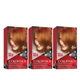 Revlon Colorsilk box packaging for at-home color application.