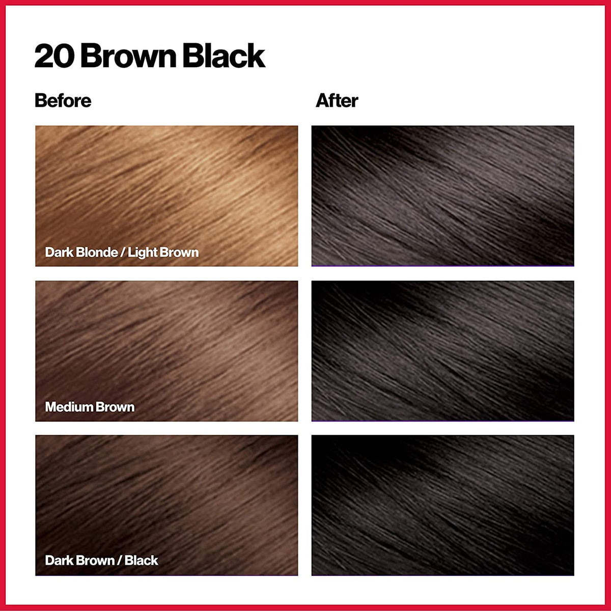 REVLON Colorsilk keratin and amino acids panel suggesting healthier-feeling hair.