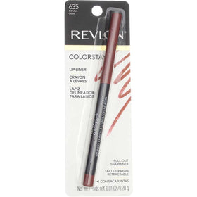 Revlon SoftFlex Lipliner Sienna 635 application demo for confident color control.