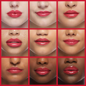 Revlon ColorStay longwear lipstick pigment close-up showing rich color payoff.