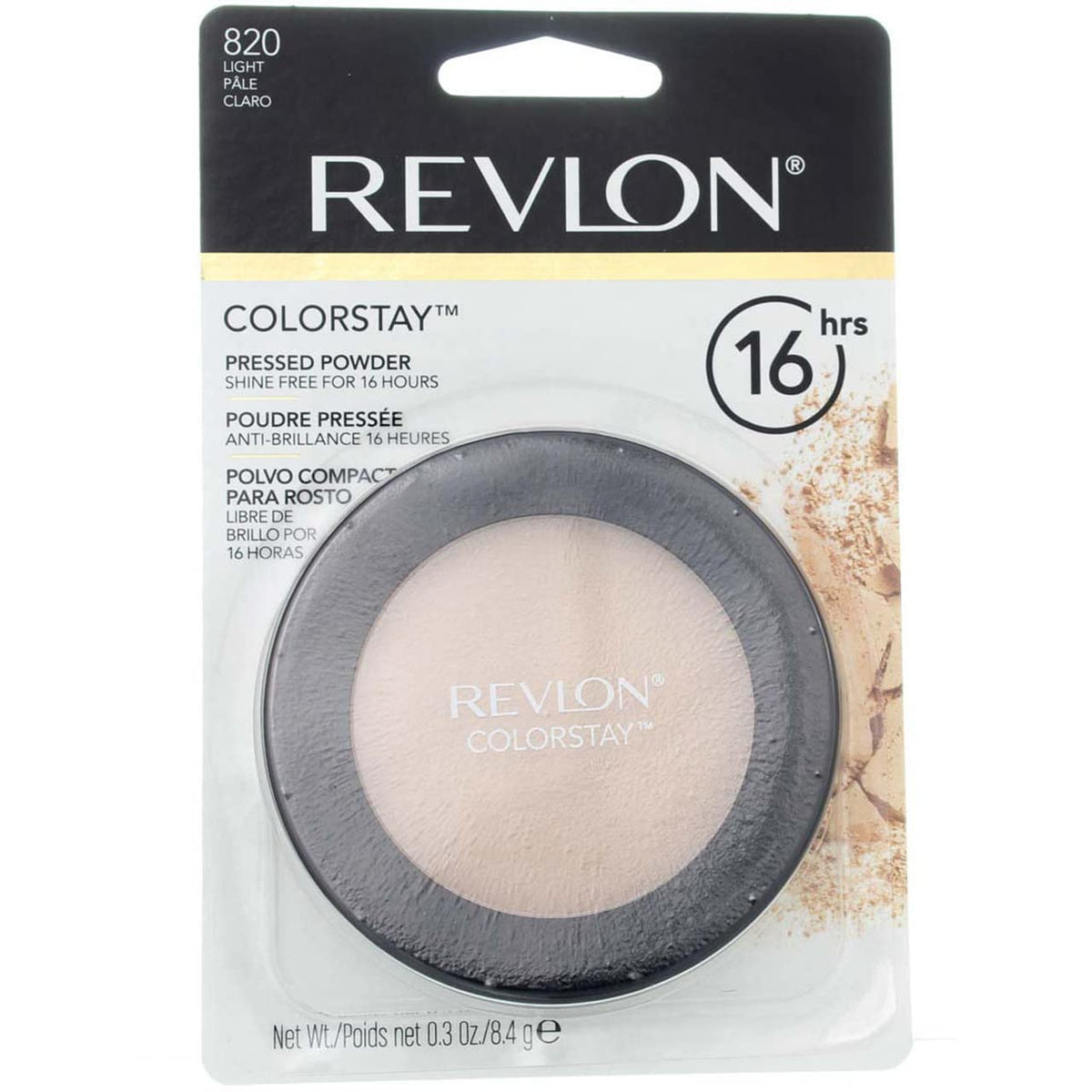 REVLON ColorStay swatch 820 Light shows natural finish.