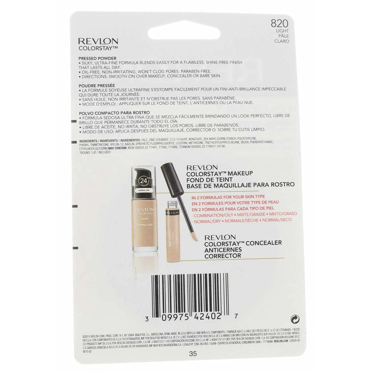 REVLON ColorStay powder on skin delivers oil-free, breathable finish.