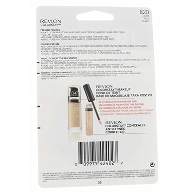 REVLON ColorStay 820 Light on skin with seamless blend.