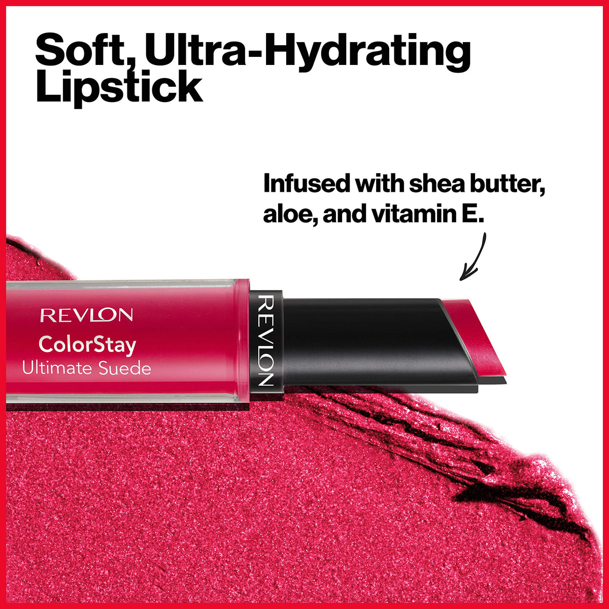 REVLON ColorStay Ultimate Suede 20-shade collection swatches.