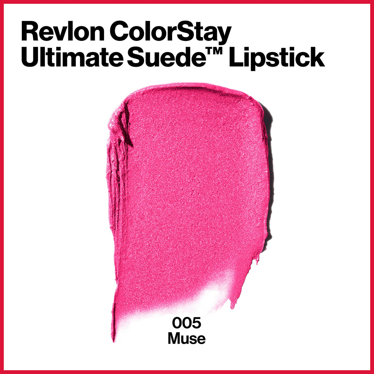 REVLON ColorStay Ultimate Suede Muse application shows smooth creamy glide