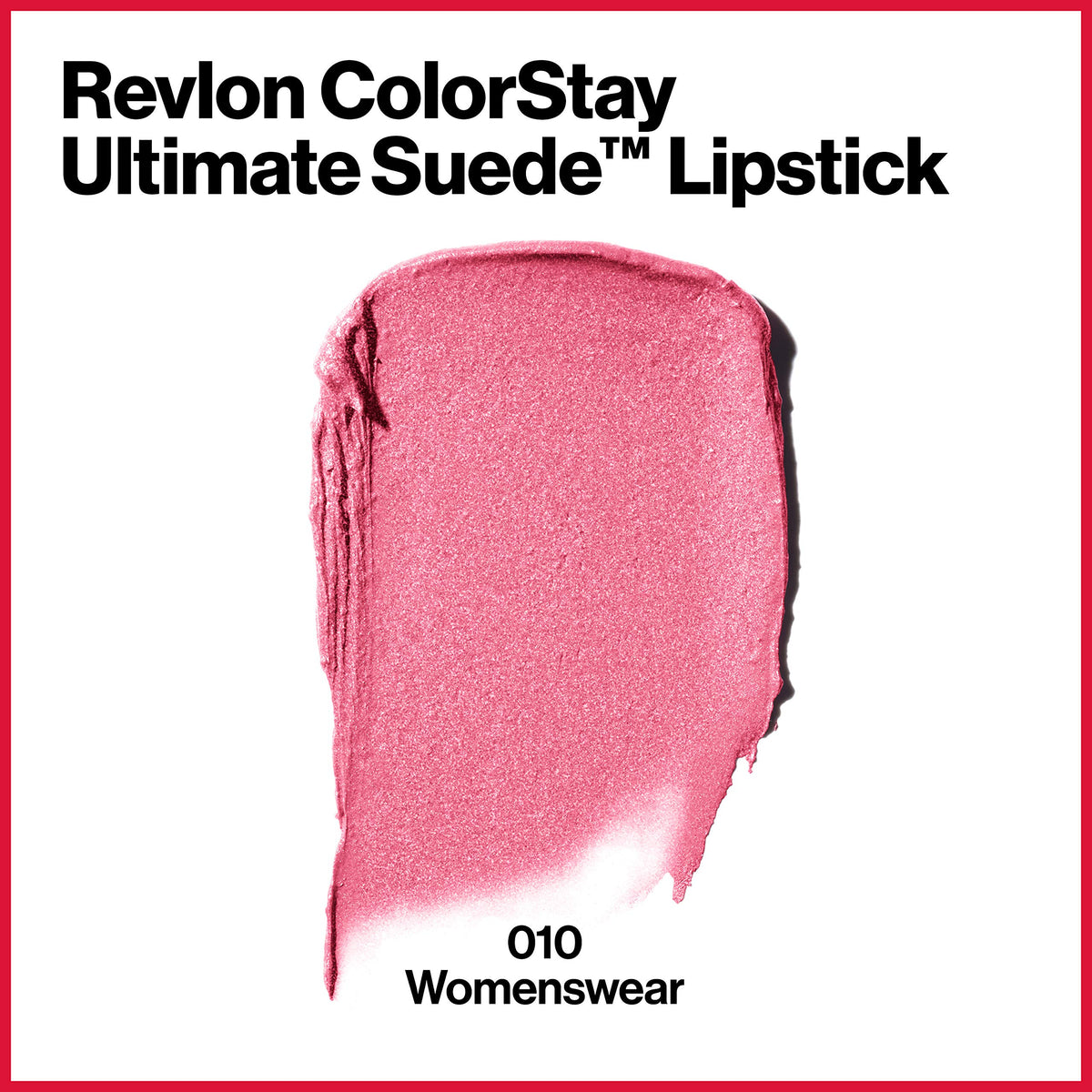 REVLON ColorStay Ultimate Suede swatches on lips show soft matte finish.